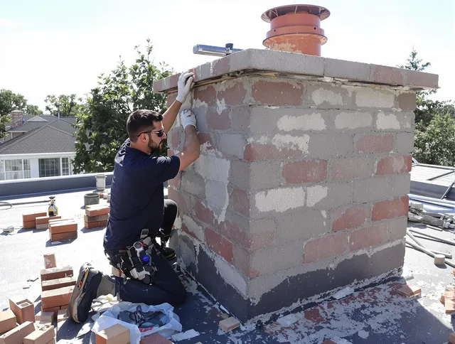 Advanced chimney repair process by Canton Chimney Sweep in Canton, CT